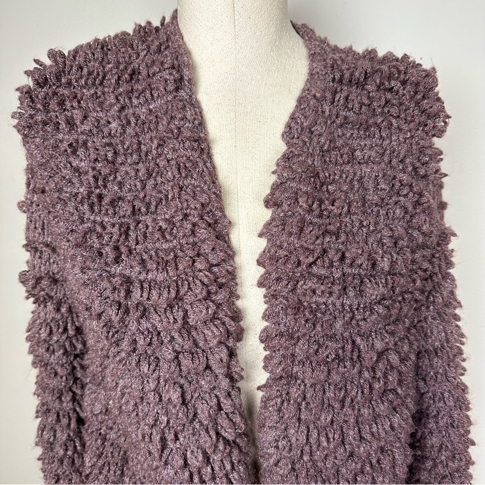 Handmade Crochet Loop Cardigan - Picture 2 of 8